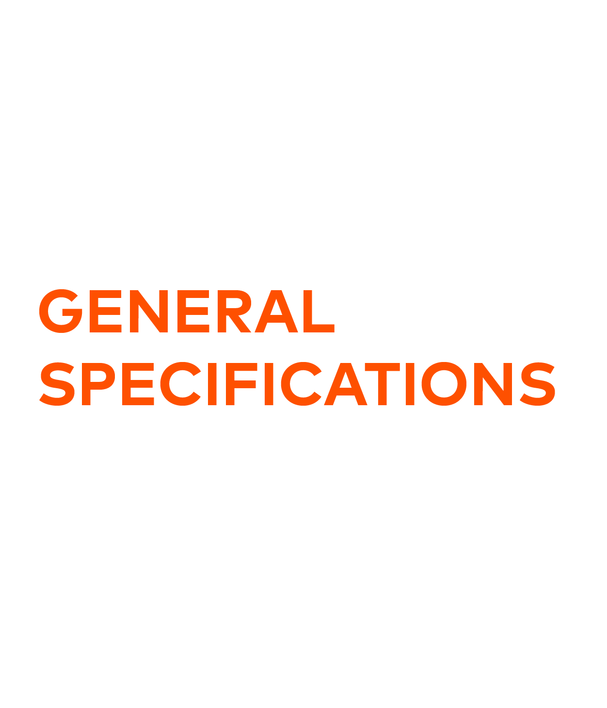 Spécifications Générales – Fibre Optique