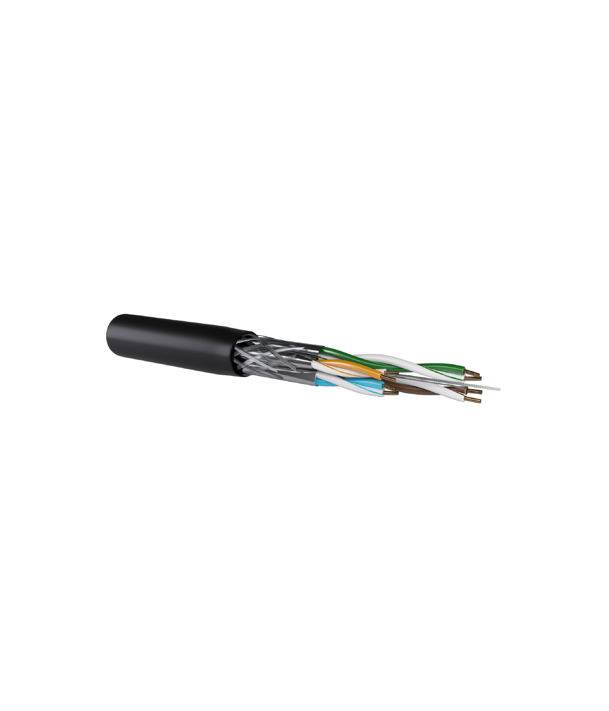 Câble Cat.6A S/FTP PE – 23AWG