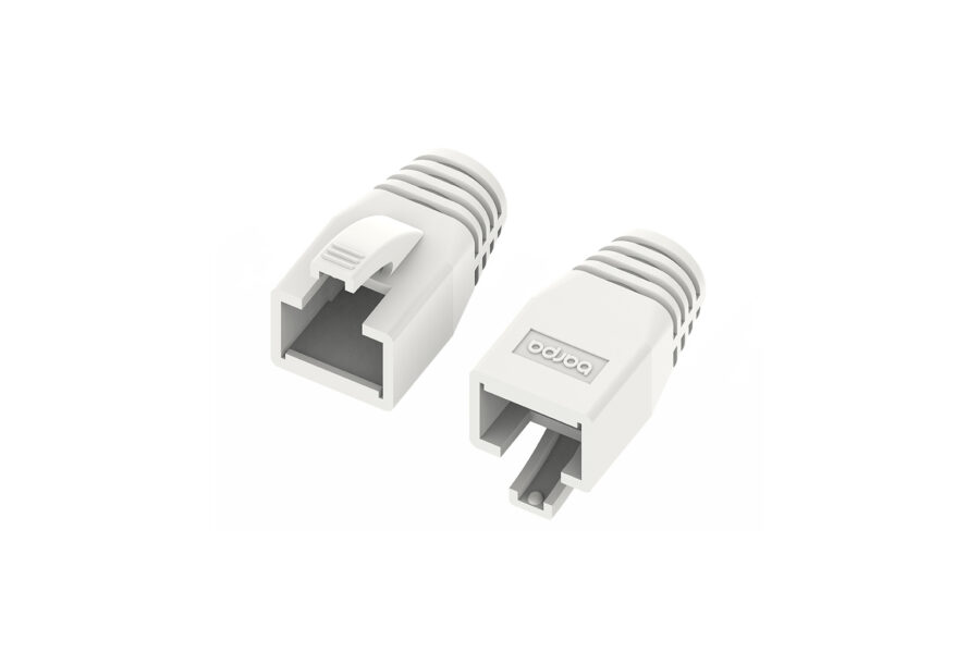 modular plug cable boot rj45 stp