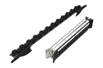 Angled Patch Panel Empty – 24 Ports – 1U from barpa